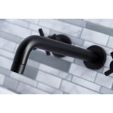 Kingston Brass Concord 3-Hole Wall Mount Roman Tub Faucet