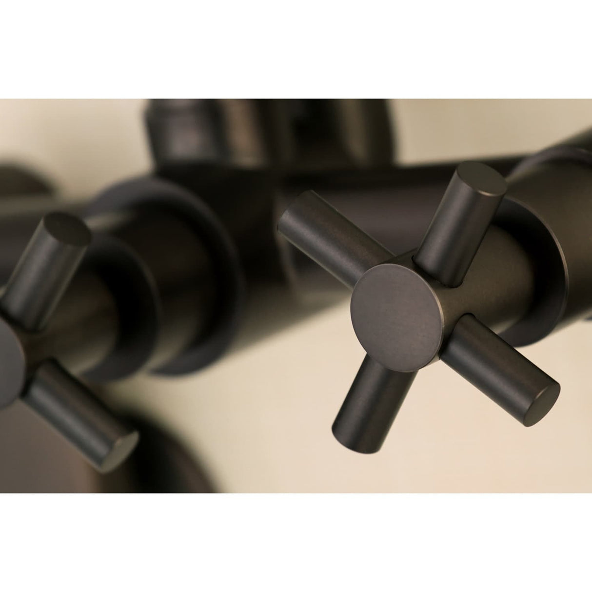 Kingston Brass Concord 7-Inch Adjustable Wall Mount Tub Faucet