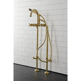 Kingston Brass Concord Freestanding Tub Faucet with Supply Line