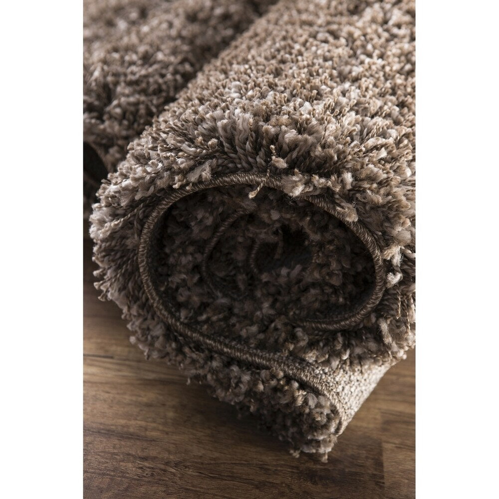 Concord Global Ocean Shag Solid Area Rug