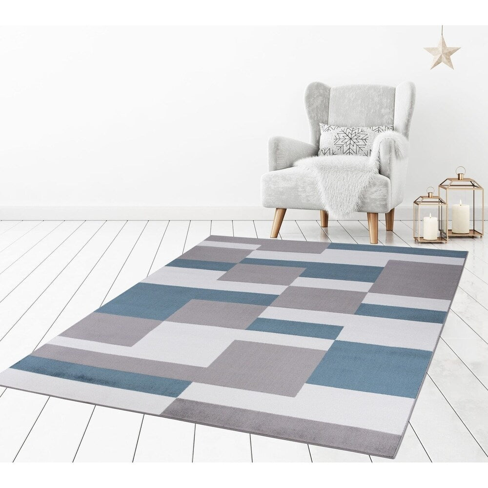 Concord Global Madison Rectangles Area Rug