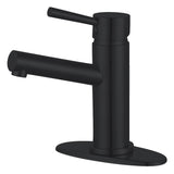Kingston Brass Concord Single-Handle Bathroom Faucet with Push Pop-Up