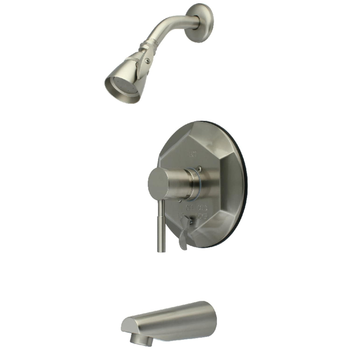 Kingston Brass Concord Tub and Shower Faucet