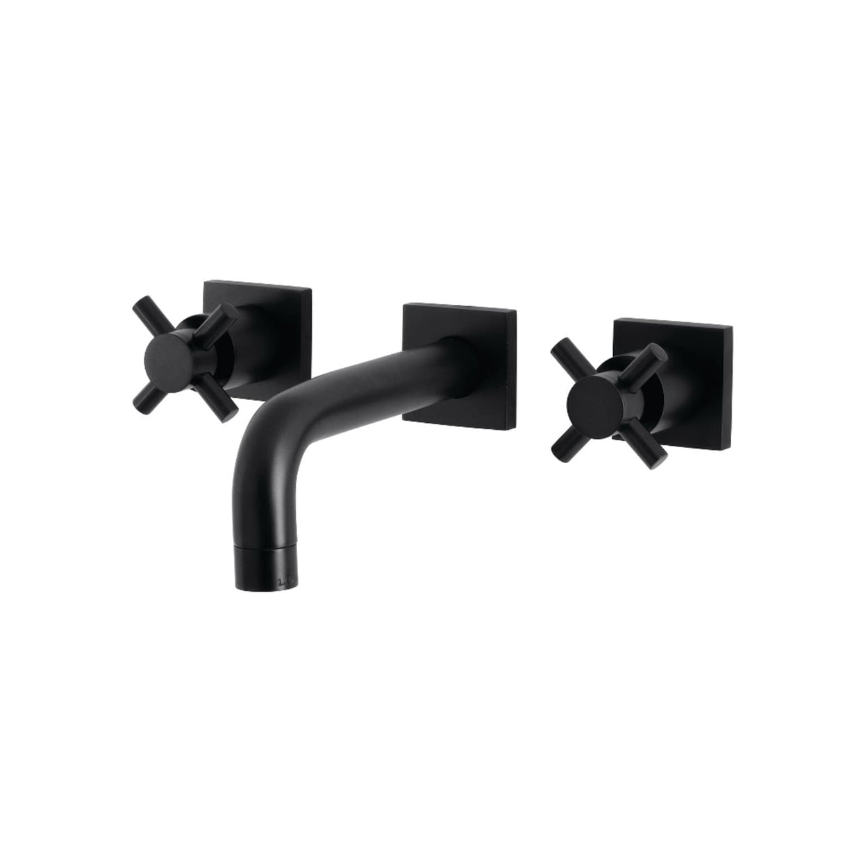 Kingston Brass Concord Two-Handle 3-Hole Wall Mount Bathroom Faucet
