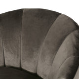 Condit Modern Glam Channel Stitch Velvet Club Chair by Christopher Knight Home - 31.00" L x 32.00" W x 31.00" H