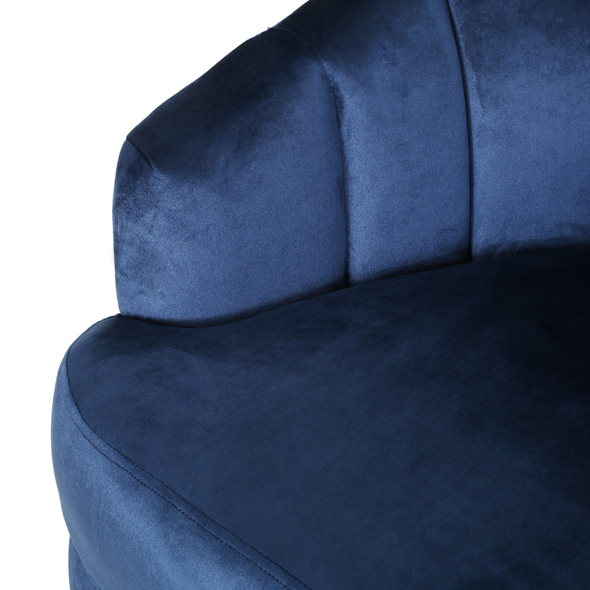 Condit Modern Glam Channel Stitch Velvet Club Chair by Christopher Knight Home - 31.00" L x 32.00" W x 31.00" H