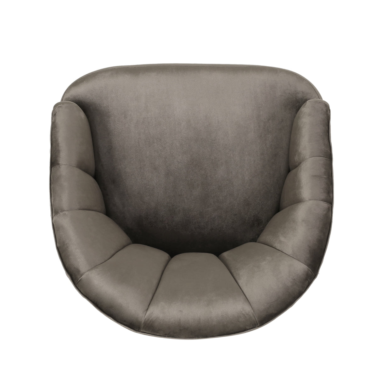 Condit Modern Glam Channel Stitch Velvet Club Chair by Christopher Knight Home - 31.00" L x 32.00" W x 31.00" H