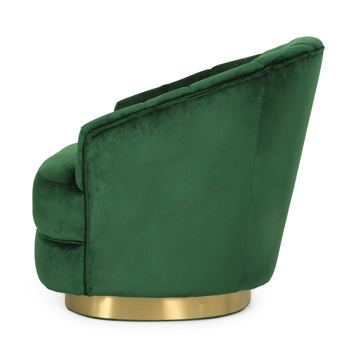 Condit Modern Glam Channel Stitch Velvet Club Chair by Christopher Knight Home - 31.00" L x 32.00" W x 31.00" H