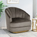 Condit Modern Glam Channel Stitch Velvet Club Chair by Christopher Knight Home - 31.00" L x 32.00" W x 31.00" H