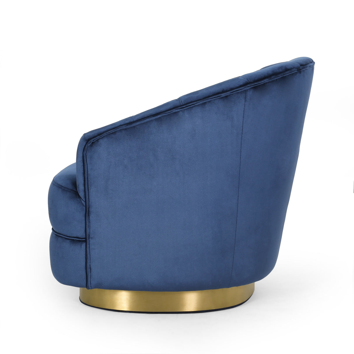 Condit Modern Glam Channel Stitch Velvet Club Chair by Christopher Knight Home - 31.00" L x 32.00" W x 31.00" H