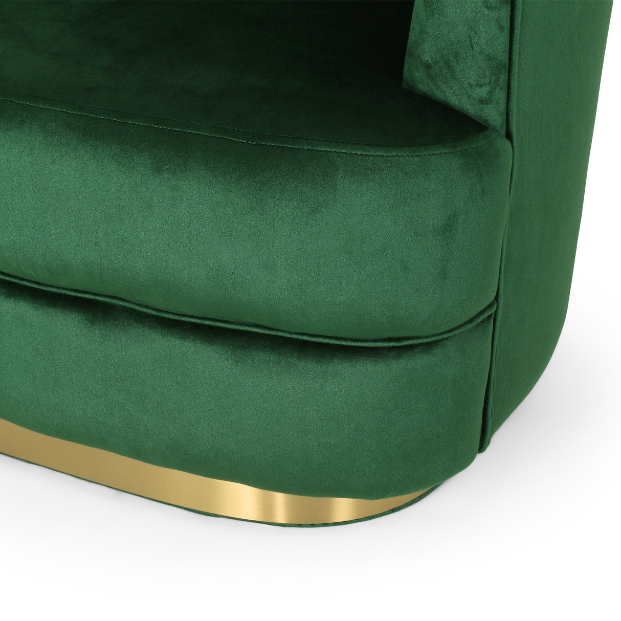 Condit Modern Glam Channel Stitch Velvet Club Chair by Christopher Knight Home - 31.00" L x 32.00" W x 31.00" H