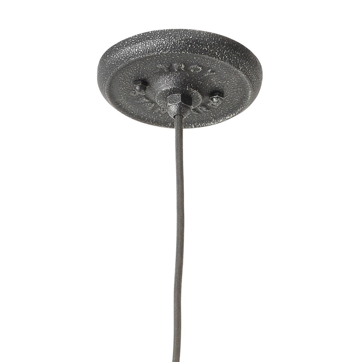 Conduit 1-light Old Silver Mini-pendant