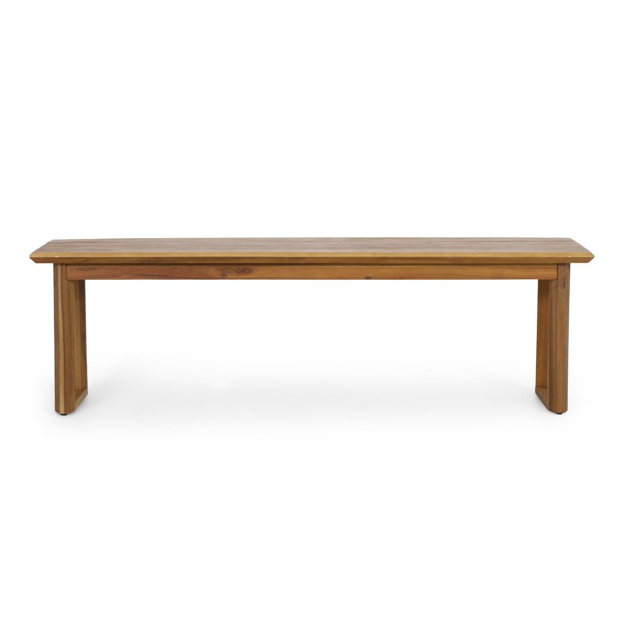 Conifer Outdoor Acacia Wood Outdoor 6 Piece Dining Set with Bench by Christopher Knight Home