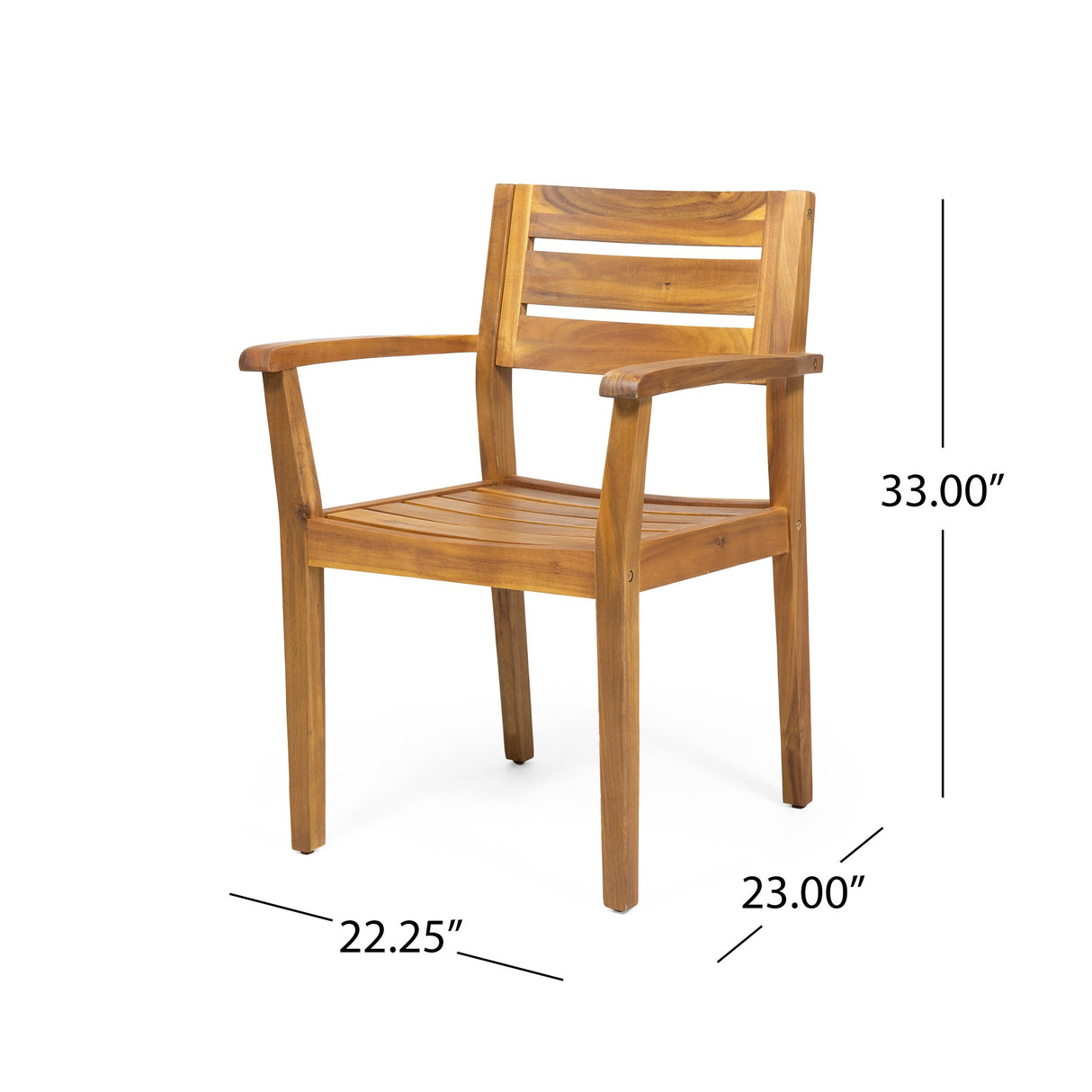 Conifer Outdoor Acacia Wood Outdoor 6 Piece Dining Set with Bench by Christopher Knight Home