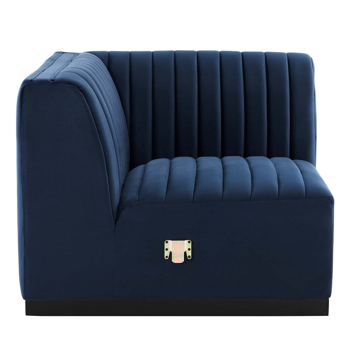 Conjure Channel Tufted Performance Velvet 5-Piece Sectional