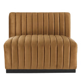 Conjure Channel Tufted Performance Velvet 5-Piece Sectional