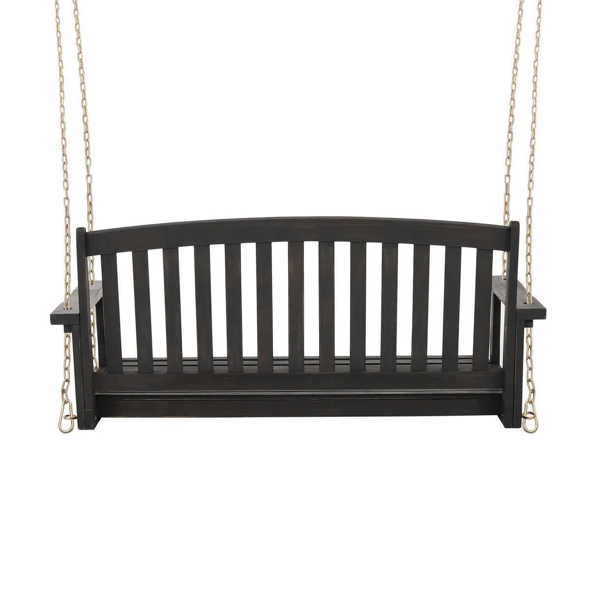 Connor Outdoor Acacia Wood Hanging Porch Swing by Christopher Knight Home