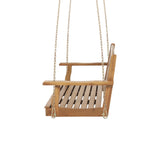 Connor Outdoor Acacia Wood Hanging Porch Swing by Christopher Knight Home
