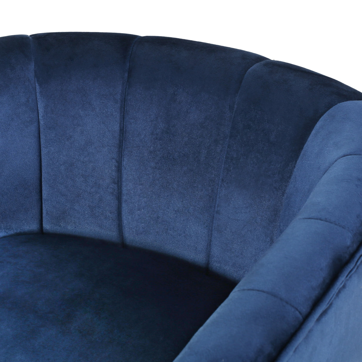 Conrail Glam Velvet Swivel Club Chair by Christopher Knight Home - 25.50" L x 24.75" W x 24.50" H