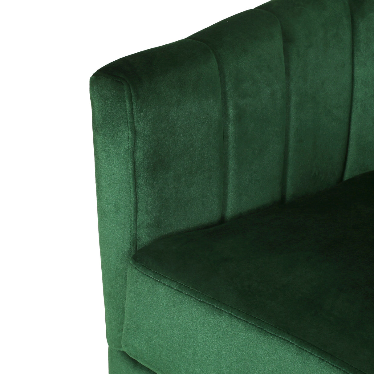 Conrail Glam Velvet Swivel Club Chair by Christopher Knight Home - 25.50" L x 24.75" W x 24.50" H