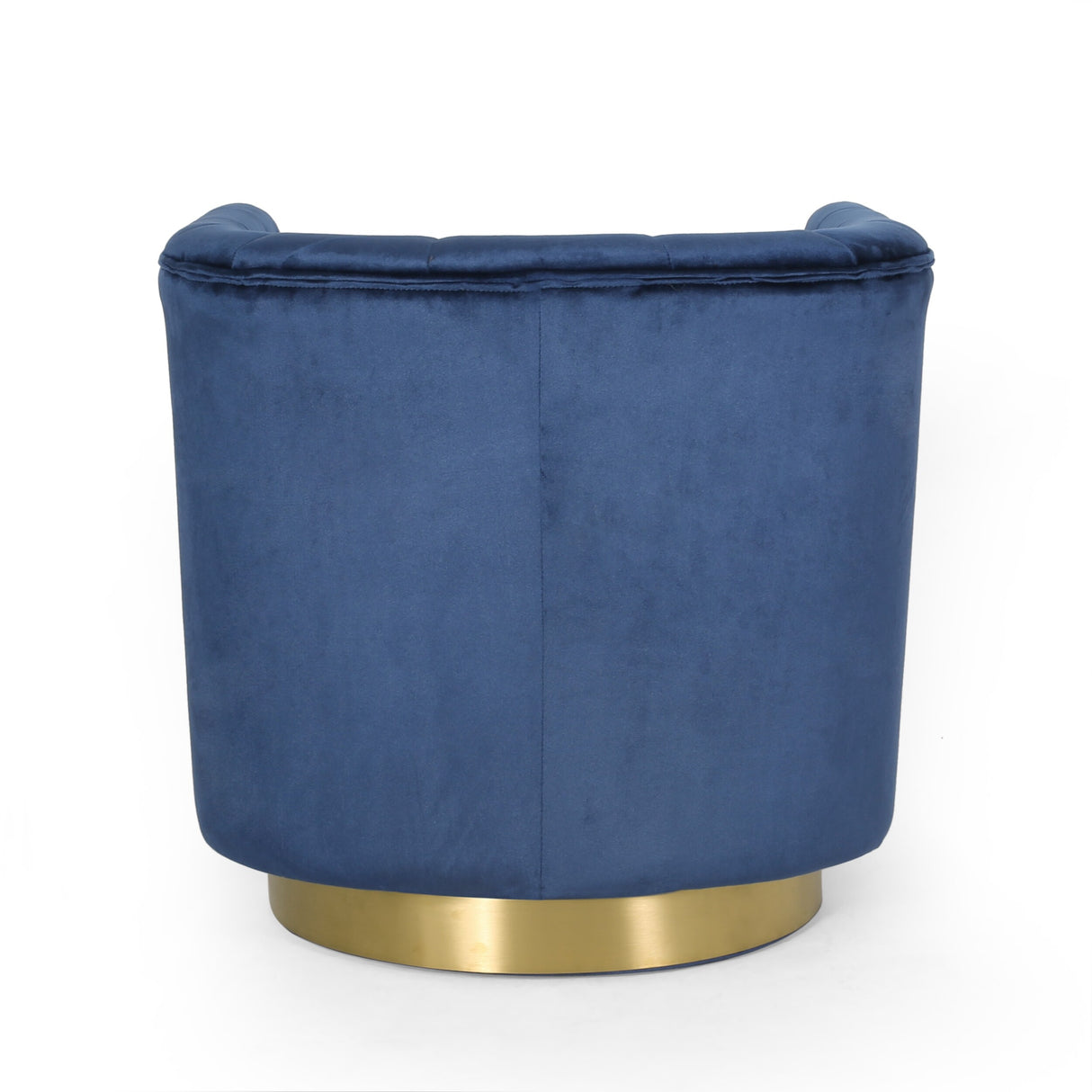 Conrail Glam Velvet Swivel Club Chair by Christopher Knight Home - 25.50" L x 24.75" W x 24.50" H