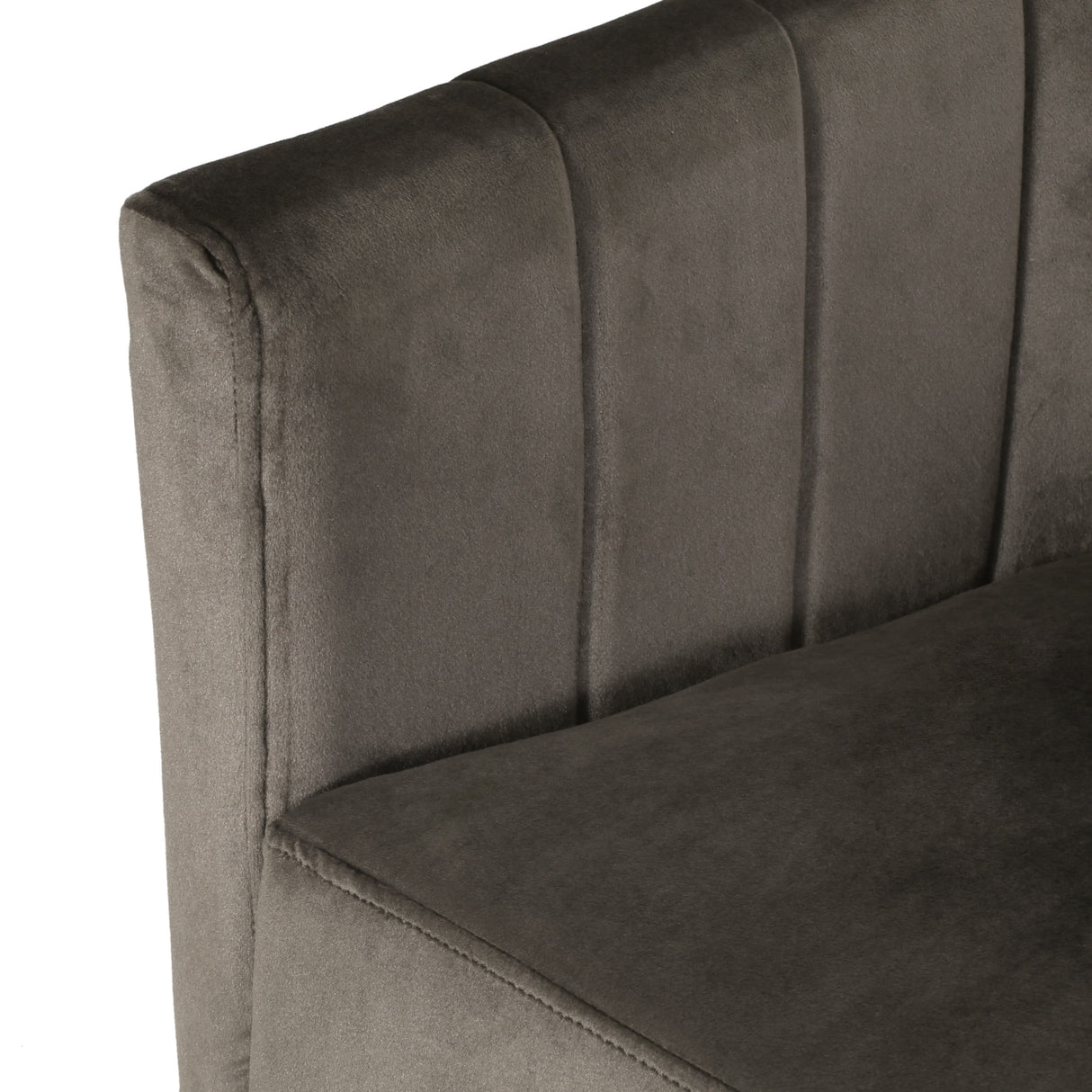 Conrail Glam Velvet Swivel Club Chair by Christopher Knight Home - 25.50" L x 24.75" W x 24.50" H