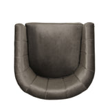 Conrail Glam Velvet Swivel Club Chair by Christopher Knight Home - 25.50" L x 24.75" W x 24.50" H