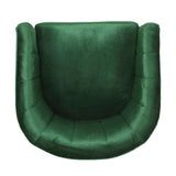 Conrail Glam Velvet Swivel Club Chair by Christopher Knight Home - 25.50" L x 24.75" W x 24.50" H
