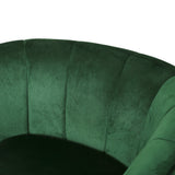 Conrail Glam Velvet Swivel Club Chair by Christopher Knight Home - 25.50" L x 24.75" W x 24.50" H