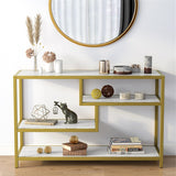 Console Table for Entryway, 3-Tier Sofa Entry Table