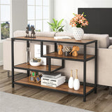 Console Table for Entryway, 3-Tier Sofa Entry Table