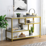 Console Table for Entryway, 3-Tier Sofa Entry Table