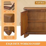 Console Table with Storage Shelf