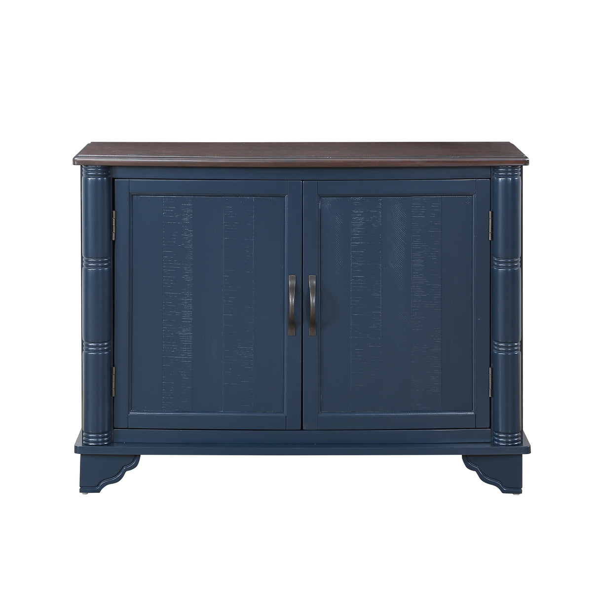 Console Table with Storage Shelf