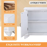 Console Table with Storage Shelf