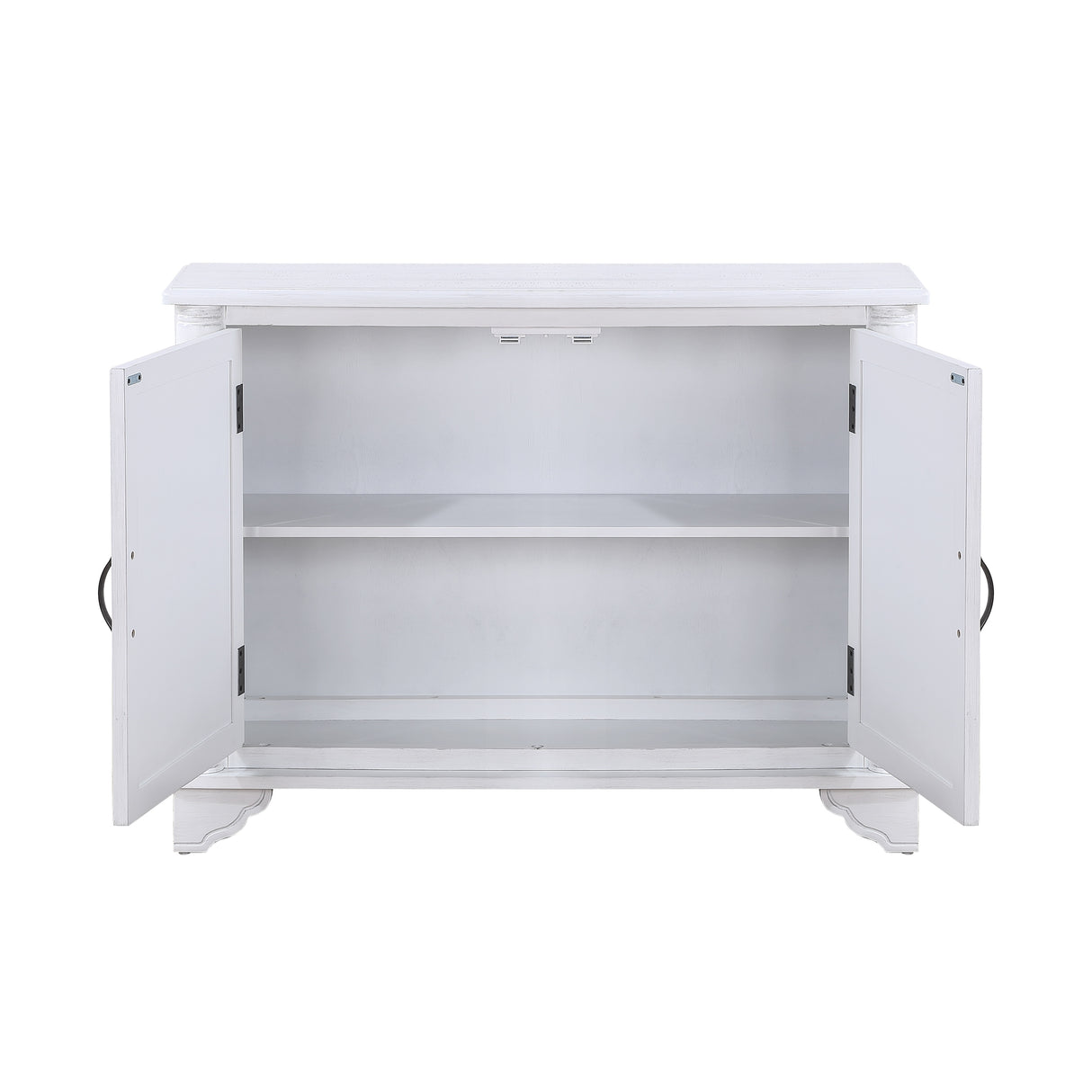 Console Table with Storage Shelf