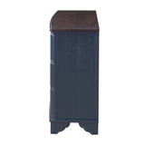 Console Table with Storage Shelf