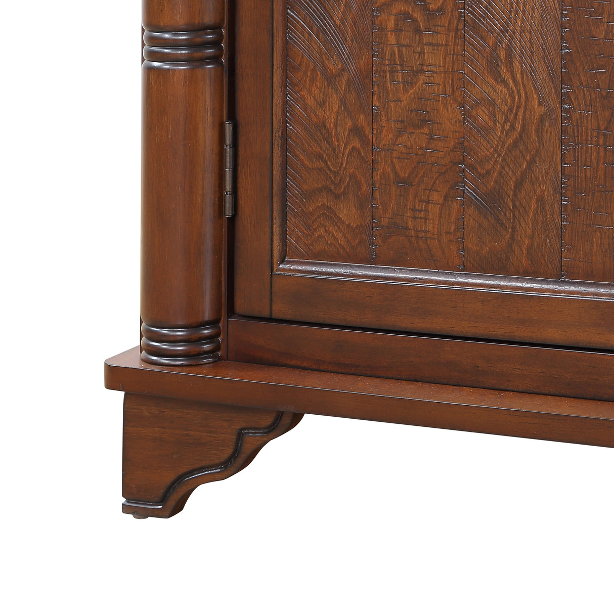 Console Table with Storage Shelf