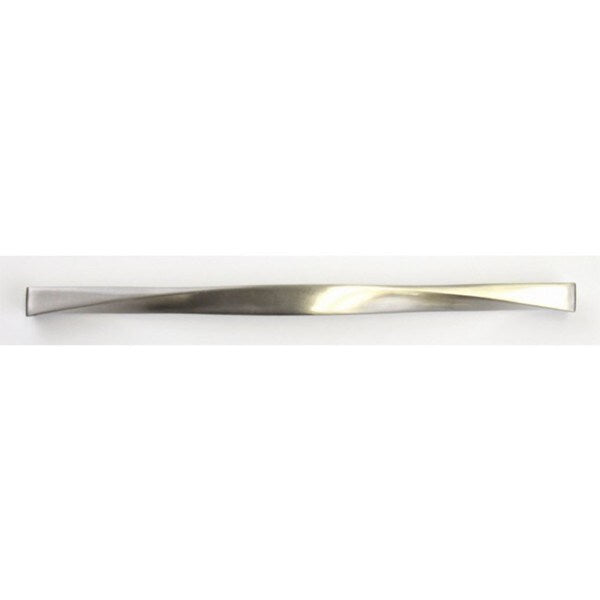Contemporary 13.25-inch Twist Stainless Steel Finish Cabinet Bar Pull Handle (Set of 5)