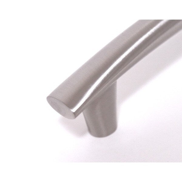Contemporary Round Arch Design Stainless Steel Finish 6.5-inch Cabinet Bar Pull Handle (Case of 15)