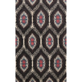 Contemporary Abstract Oriental Area Rug Hand-tufted Wool Carpet - 5'0" x 8'0"