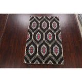 Contemporary Abstract Oriental Area Rug Hand-tufted Wool Carpet - 5'0" x 8'0"