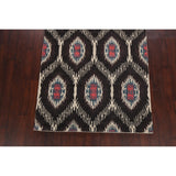 Contemporary Abstract Oriental Area Rug Hand-tufted Wool Carpet - 5'0" x 8'0"