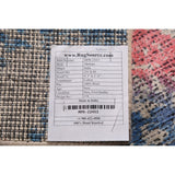 Contemporary Abstract Oriental Runner Rug Handmade Wool Carpet - 2'11"x 8'3"