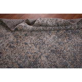 Contemporary Abstract Square Area Rug Hand-Knotted Wool Carpet - 5'2" X 4'11"
