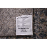 Contemporary Abstract Square Area Rug Hand-Knotted Wool Carpet - 5'2" X 4'11"