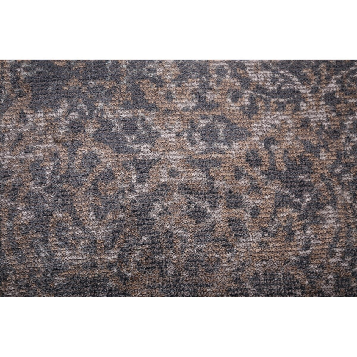 Contemporary Abstract Square Area Rug Hand-Knotted Wool Carpet - 5'2" X 4'11"