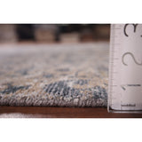 Contemporary Abstract Square Area Rug Hand-Knotted Wool Carpet - 5'2" X 4'11"