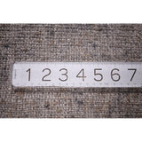 Contemporary Abstract Square Area Rug Hand-Knotted Wool Carpet - 5'2" X 4'11"