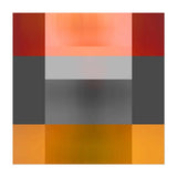 Contemporary Color Flow Gradient Geometric Painting Art Print/Poster